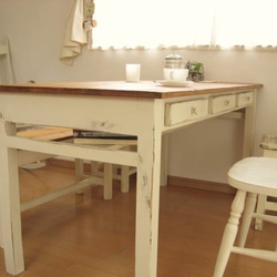 オーダーメイド /   drawers6 dining TABLE   # size order # 4枚目の画像