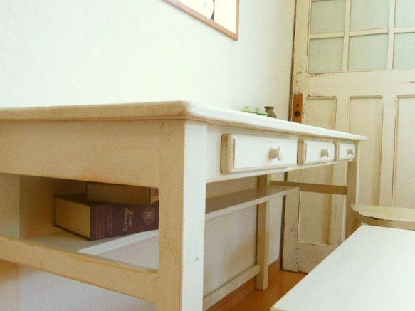 オーダーメイド /   drawers３ DESK wh  # size order # 4枚目の画像