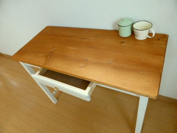 drawer DESK w1000　　 4枚目の画像