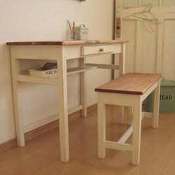 GW限定【 送料無料 】5/6 pm11:59 まで drawer DESK ＆ BENCH 1枚目の画像