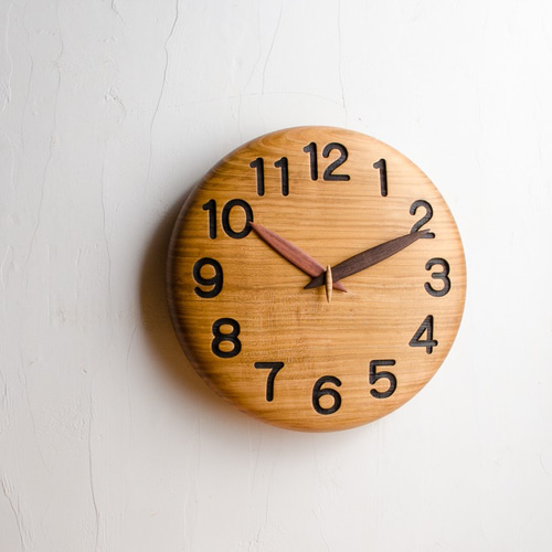 手作り木製時計～（30cm） 掛け時計・置き時計 FishCat 通販｜Creema  