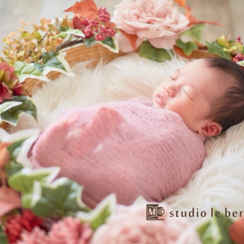 ニューボーンフォト】写真撮影用フラワーリース