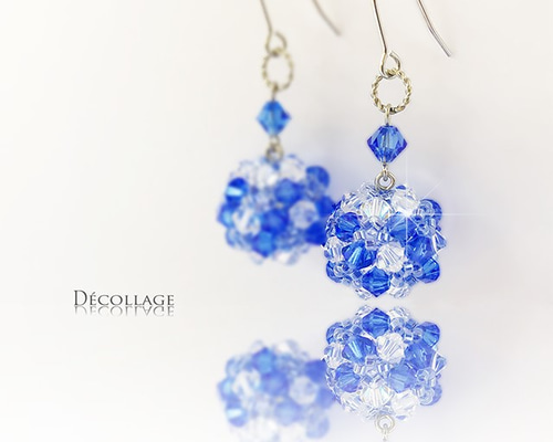 Swarovski クリスタルピアス フック式 国内即発☆SWAROVSKI☆Stone クリスタル ピアス 2カラー有