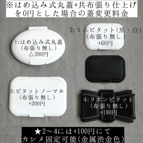 専用オーダーページ】KJ様 ホワイトPVC ミニウェットケース 