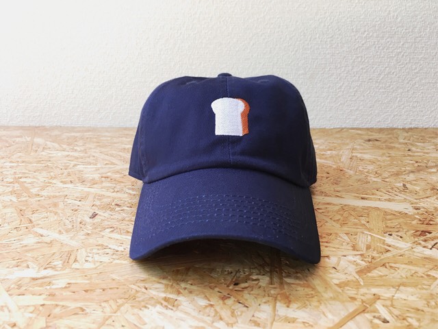 bibiy キャップ cup 刺繍 ネイビー正規品 ピグメントロゴ刺繍キャップ