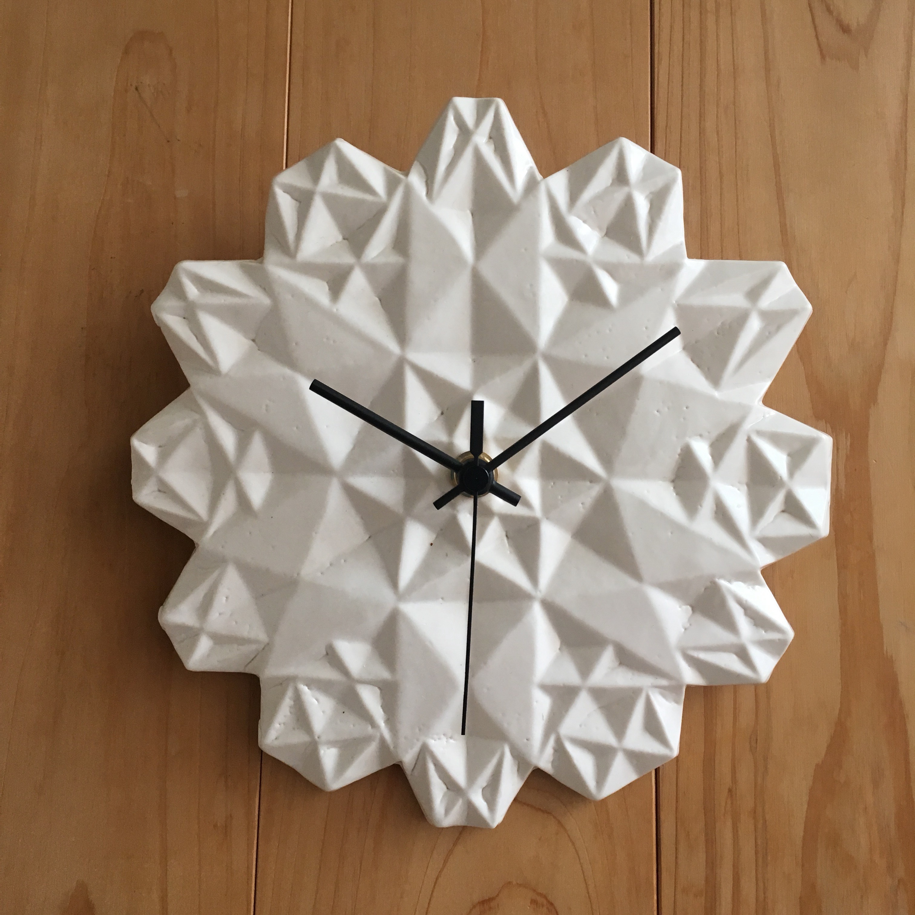 ウォールクロック02 白マットⅡ