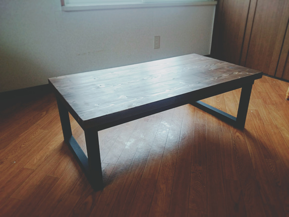 【サイズオーダー専用】 アンティーク風iron×wood table~￥20000～ 1枚目の画像