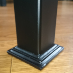 【北欧風鉄脚リビング テーブル】ローテーブル／90cm×55cm 4枚目の画像