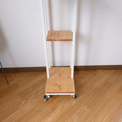 【 gulicomilk様専用】サイズオーダー品~iron×wood side table 4枚目の画像