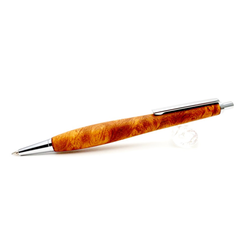 Shape Pen / 木製ボールペン 花梨こぶ杢 / かりん 縁起木 SB1511