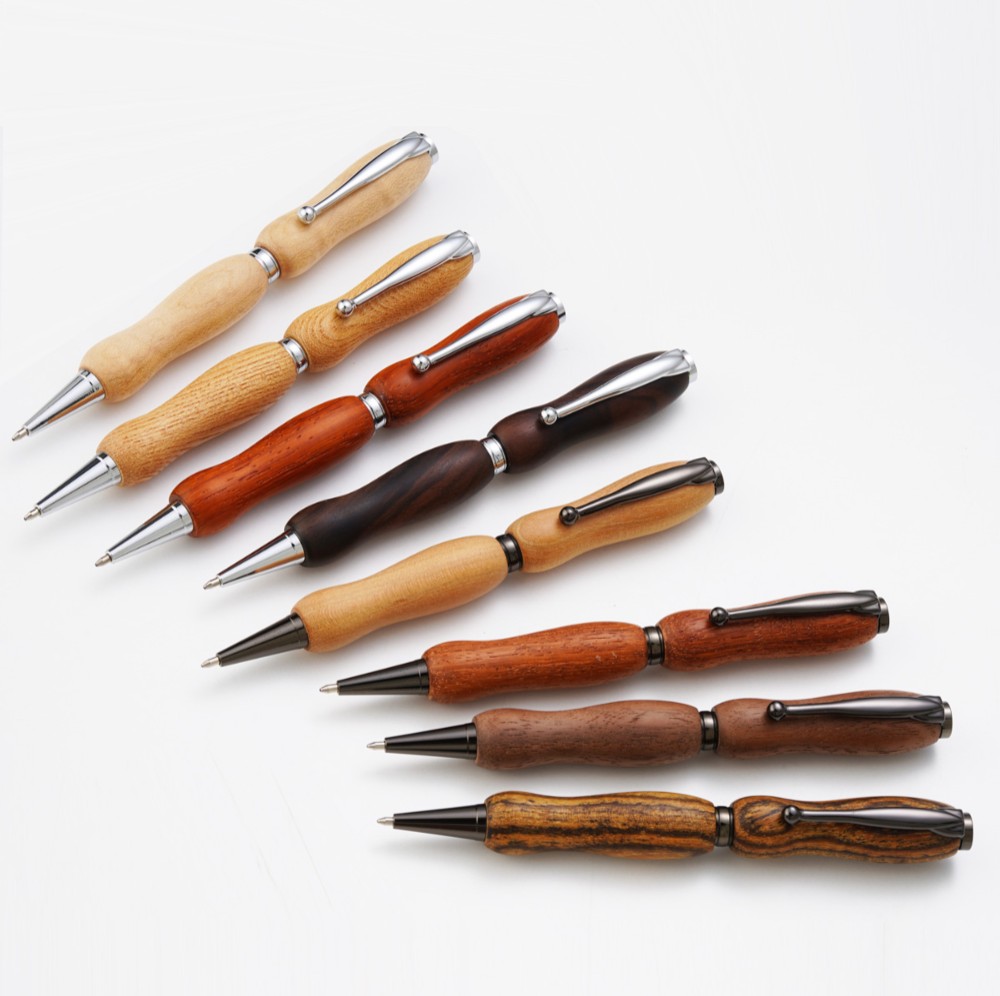 世界の銘木ボールペン パリサンダー 8Color Pen (手づくり 筆記具) TWD1601