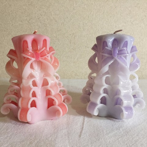 ハーフXSサイズ ハワイアンキャンドル6色 キャンドル・キャンドル