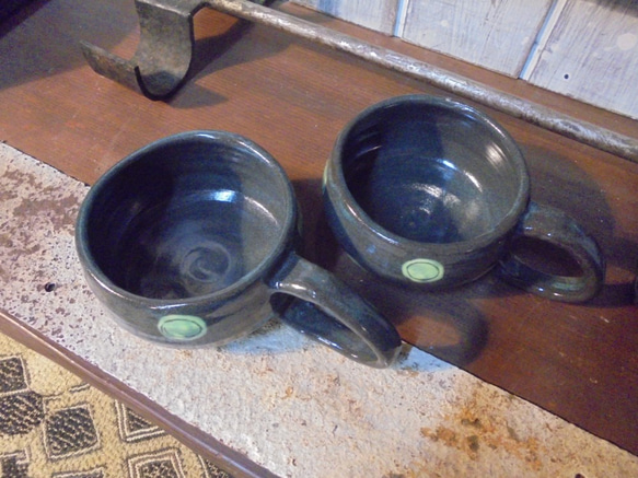 『大きなハンドルのカップ』スープカップ/サラダボール/シリアル/小鉢/コーヒー 3枚目の画像