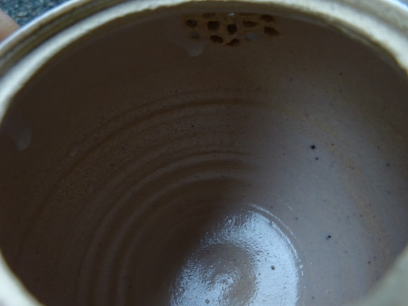 『モダン白釉ポットつ』ティーポットコーヒーお茶湯呑和モダン急須 7枚目の画像