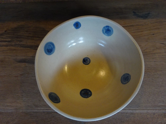 『モダン加飾サラダボウルｄ』深鉢ラーメン盛鉢どんぶり和食器クラフト 4枚目の画像