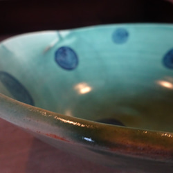 『モダン加飾サラダボウルｍ』深鉢ラーメン盛鉢どんぶり和食器クラフト 4枚目の画像