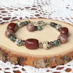 ラブラドライト 九尾の狐 貫通穴2ヵ所アリ 天然石 ポイント 原石 握り