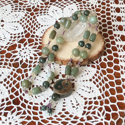 天然石ラブラドライトの九尾狐　ご購入前に在庫確認必要NO.091818 fluorite-ninetail1_9.jpg