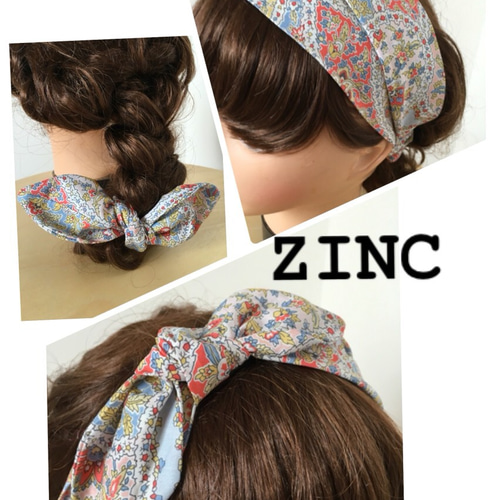リバティ ♡ 3WAYワイヤーリボン♡ヘアバンド☆LIBERTY＊Paolo and 