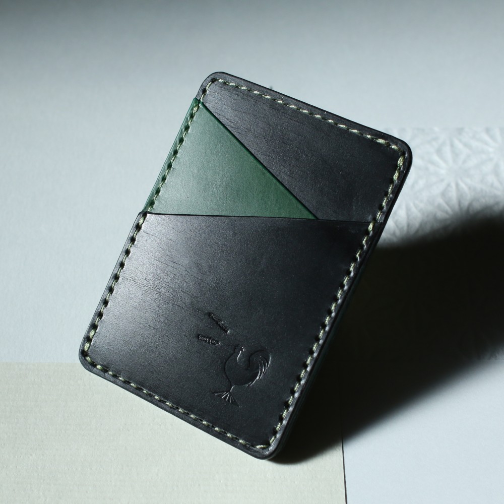 本革製パスケース『 moss 』｜ICOCA・Suica対応