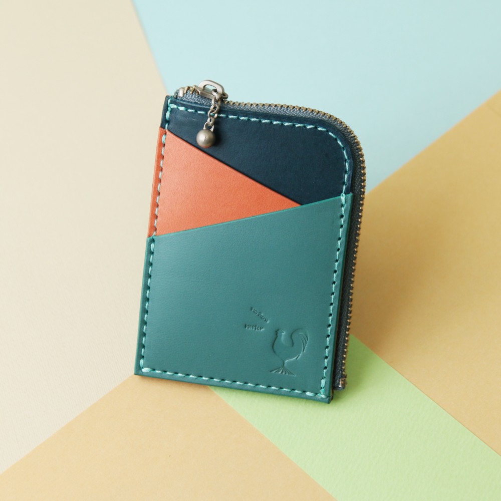 マルチポケット付きパスケース｜ICカード・小銭・鍵をひとつに｜ourai