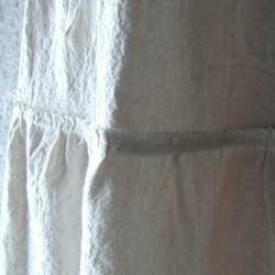 linen cotton long skirt 4枚目の画像