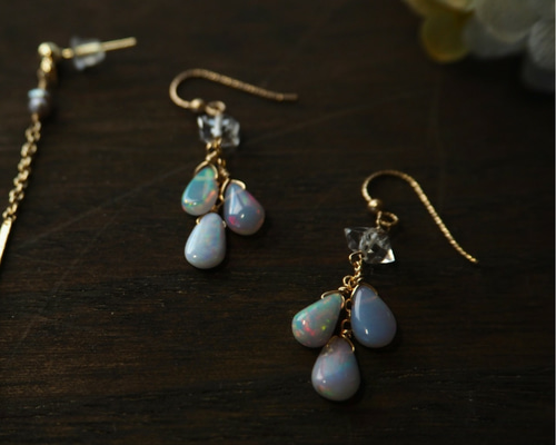 宝石質】*14kgf*Swirl and Opal プレシャスオパールの渦巻き