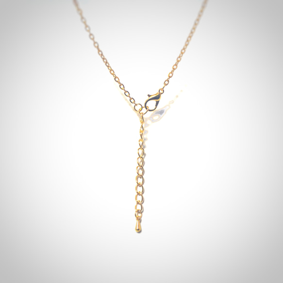 《送料無料》デザインリング×コットンパール　necklace　　 5枚目の画像
