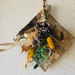 壁掛けドライフラワースワッグ 3枚目の画像