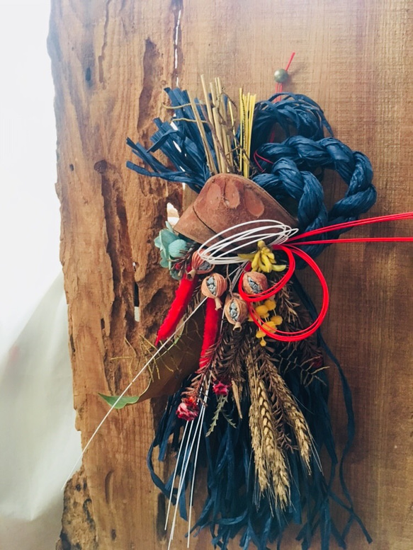 2019 お正月飾り1点もの 1枚目の画像