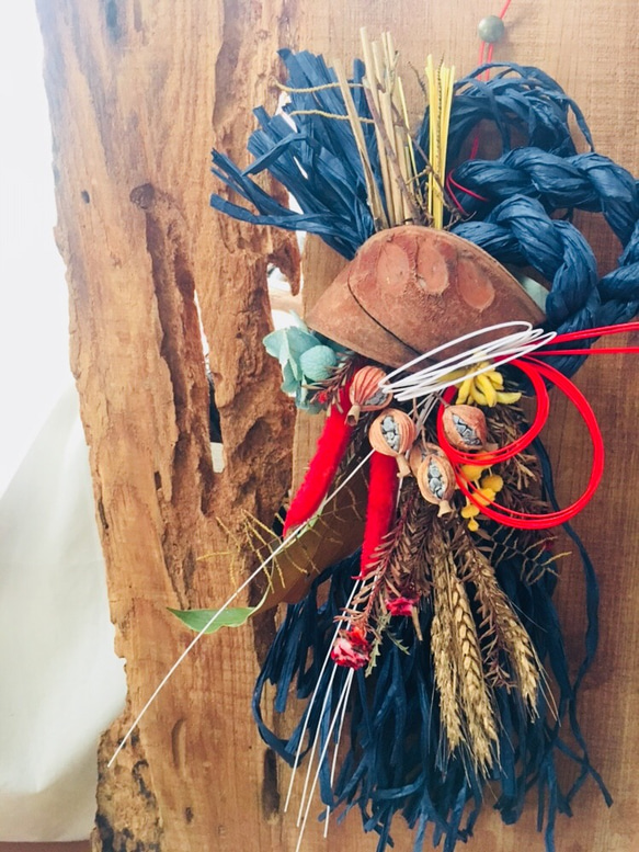 2019 お正月飾り1点もの 3枚目の画像