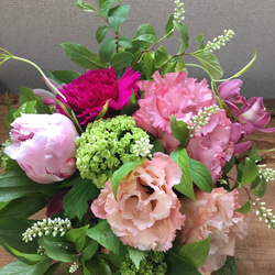 敬老の日早期注文割引送料無料　生花アレンジメント 2枚目の画像