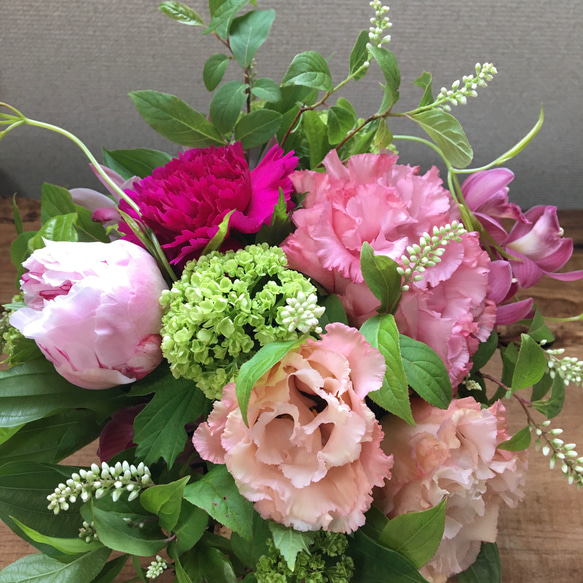 敬老の日早期注文割引送料無料　生花アレンジメント 2枚目の画像