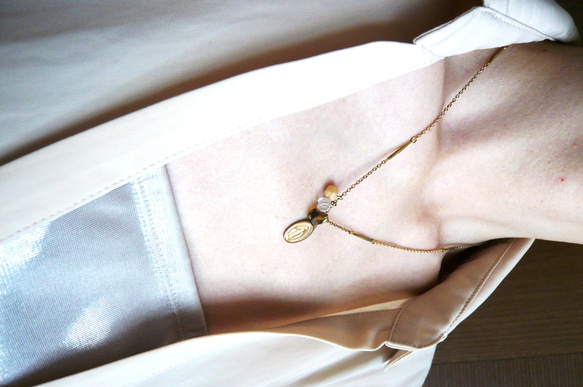 Vintage Maria medaille necklace 001 3枚目の画像