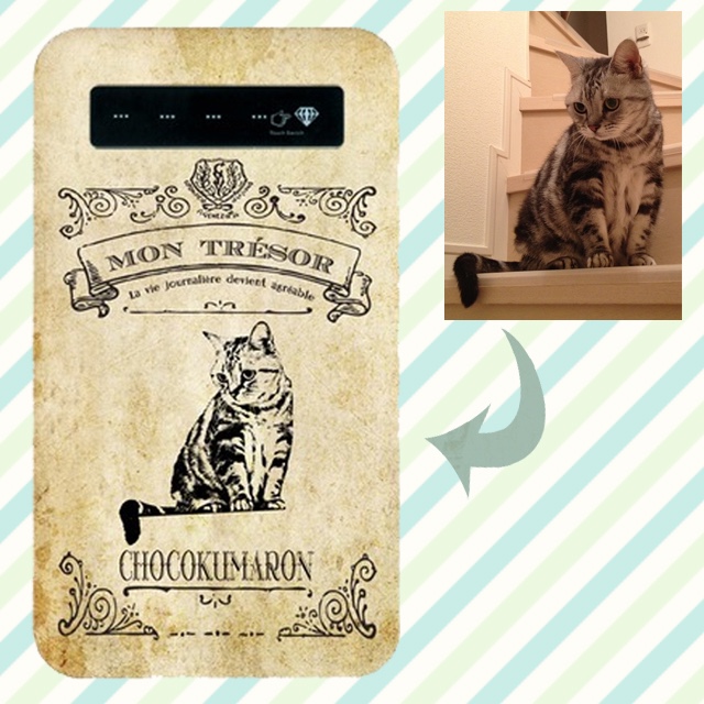 うちの子オーダー・モバイルバッテリー