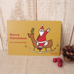 クリスマスポストカードA 6枚目の画像