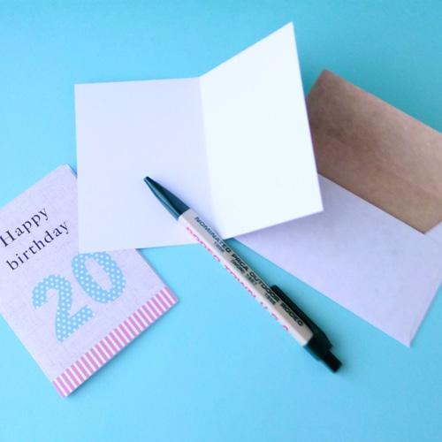 1歳～20歳のバースデーカードセット☆ボックス付き☆ 雑貨・その他 mon