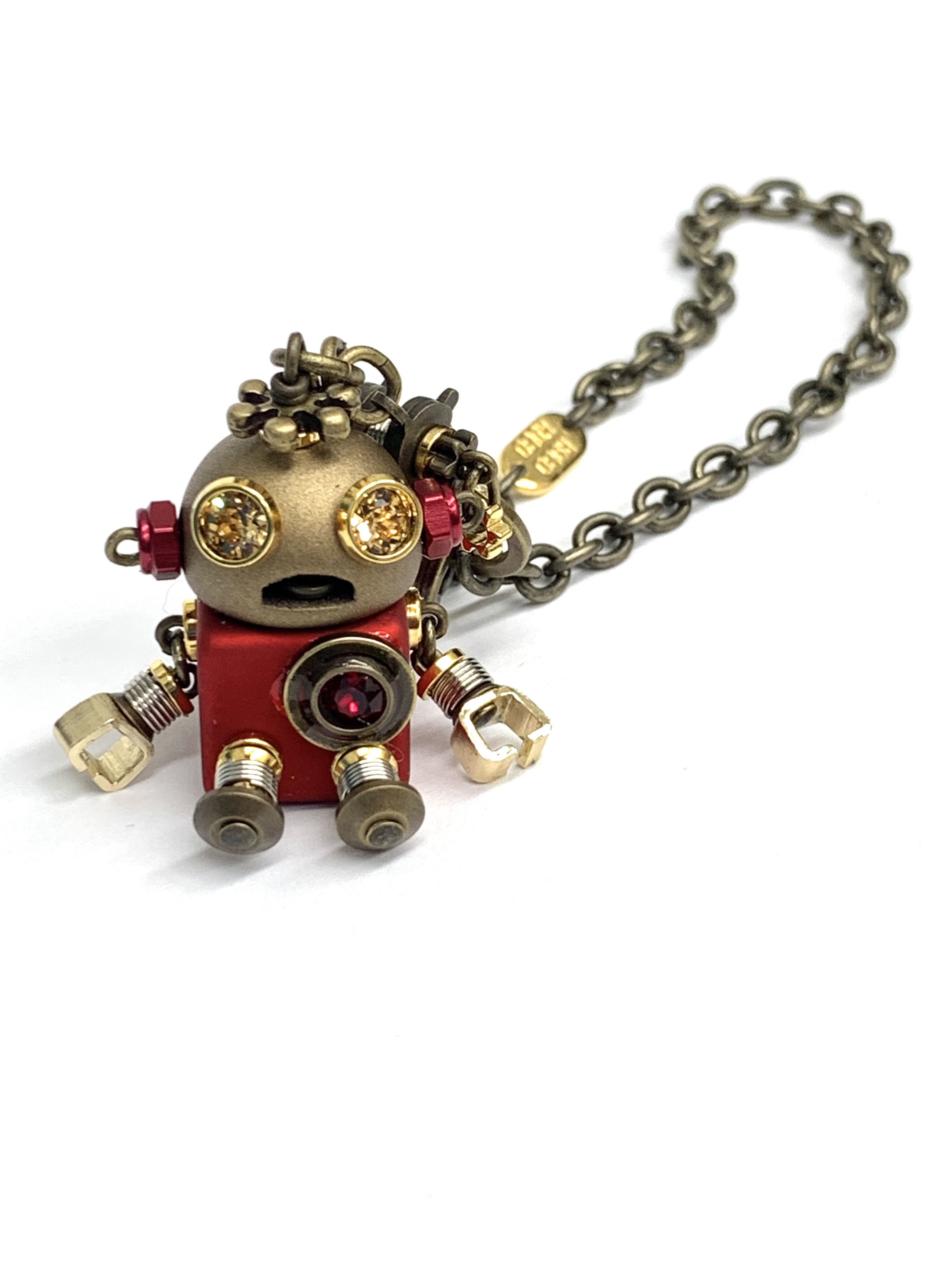 おすわりキューベー レッドメタリック