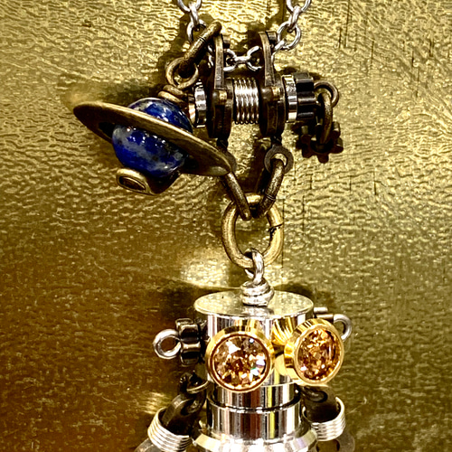 数量限定 ROBOKOBO コロコロロボット ネックレス　美品！ 数量限定 ROBOKOBO コロコロロボット ネックレス】 | RAG DESIGN