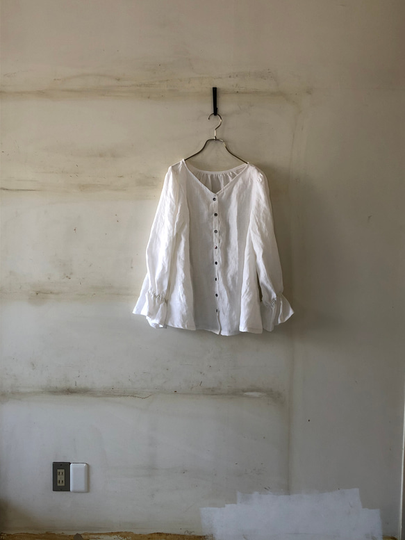 lithuanian linen リネンシャツ【受注生産品】 1枚目の画像