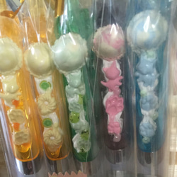 スイーツデコボールペン4本シャープペン1本set ペン・筆記用具 Sweet