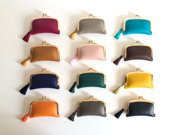 全12色】《コロンと可愛い》ミニアクセサリーケース L.ブラック 伸びる