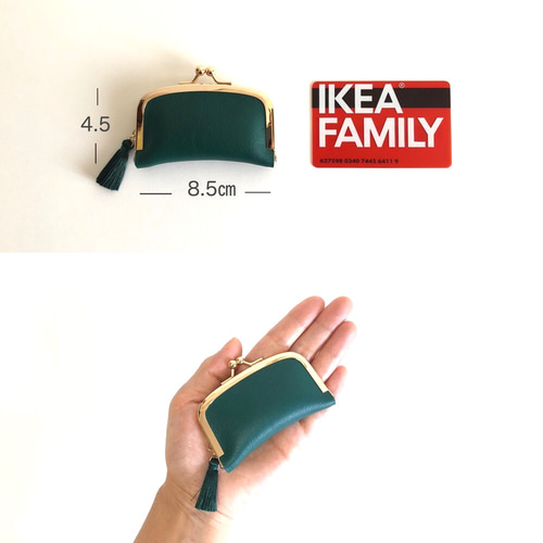 全12色】《コロンと可愛い》ミニアクセサリーケース D.キャメル 伸びる