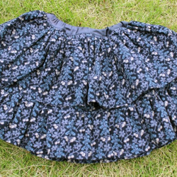 ◆120cm◆コール天スカート（ブルー） 1枚目の画像