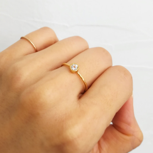 1点モノ＞フェナカイトリング K22 指輪・リング somonjewelry 通販 