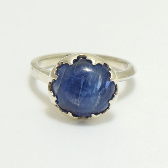 kyanite sepal  Ring　somon 2枚目の画像