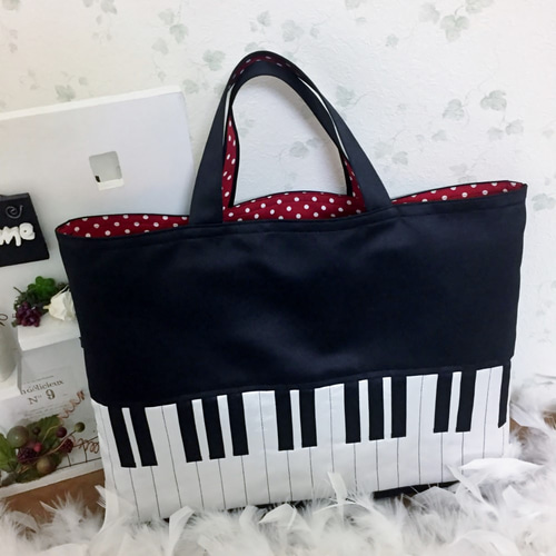 メゾピアノ レッスンバッグ、黒 楽天市場】メゾピアノ(mezzo piano)ピアノレッスンバッグ