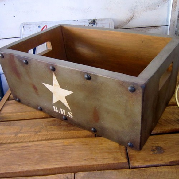 ggfbox-a 木製フリーボックス　コンテナ 4枚目の画像
