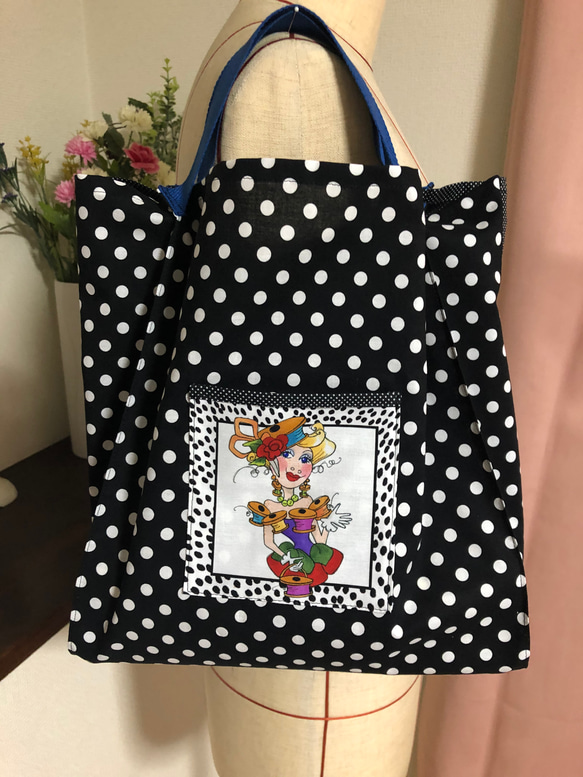 エコバック [ﾛﾗﾗｲﾊﾘｽ生地使用] エコバッグ・サブバッグ cocoyui 通販  