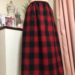 赤黒チェック タイトスカート ボトムス スカート パンク ロック チェック ショート丈 タイト